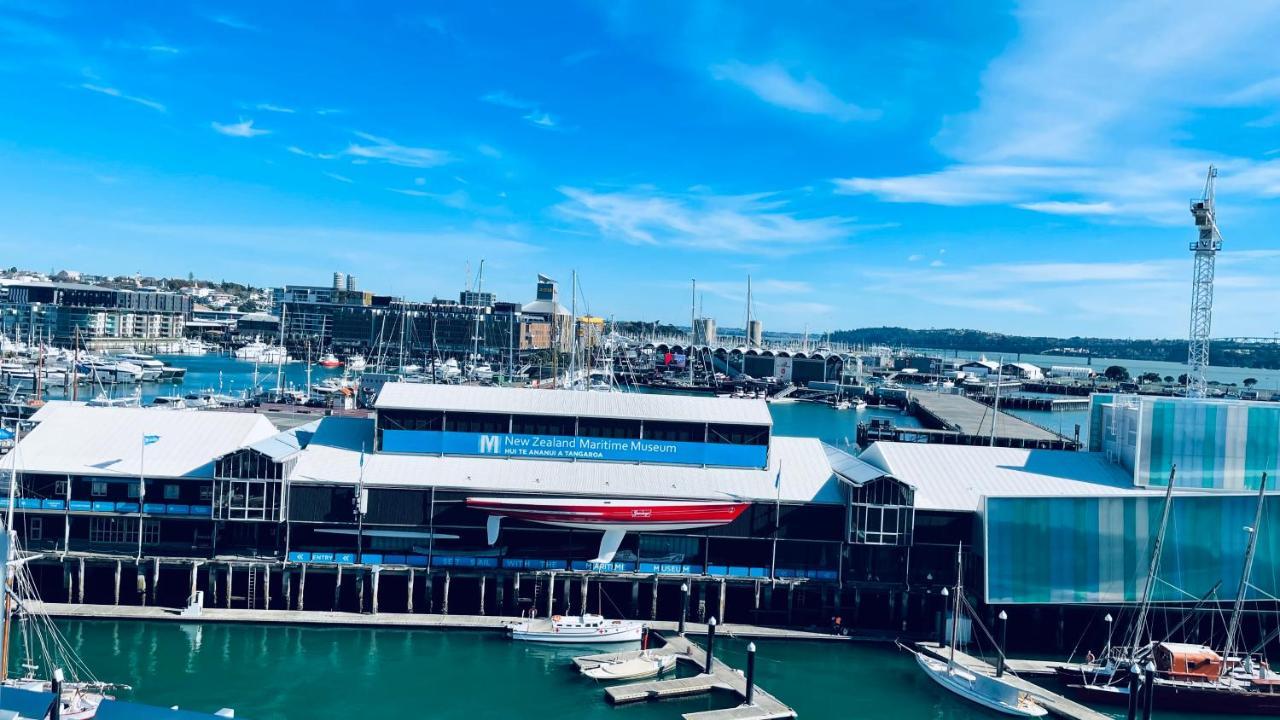 New Waterfront Penthouse On Princes Wharf With Harbor View! The Heart Of Auckland City! Free Parking! Экстерьер фото