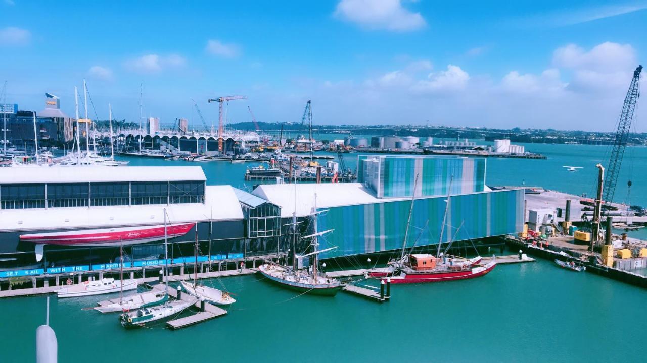 New Waterfront Penthouse On Princes Wharf With Harbor View! The Heart Of Auckland City! Free Parking! Экстерьер фото